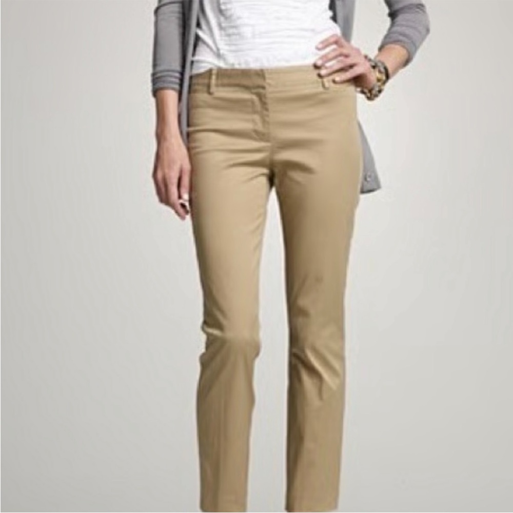 J. Crew Cotton Stretch City Fit Chinos